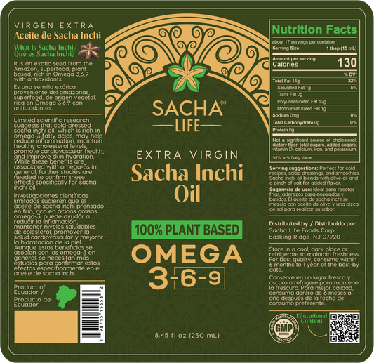 Sacha Inchi Oil